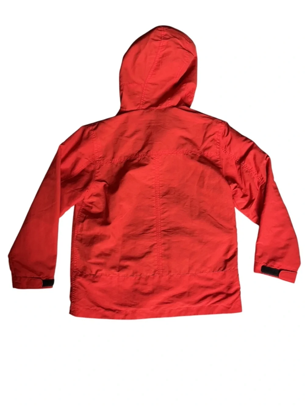 GAP Kids Red Hooded Zip Rain Jacket